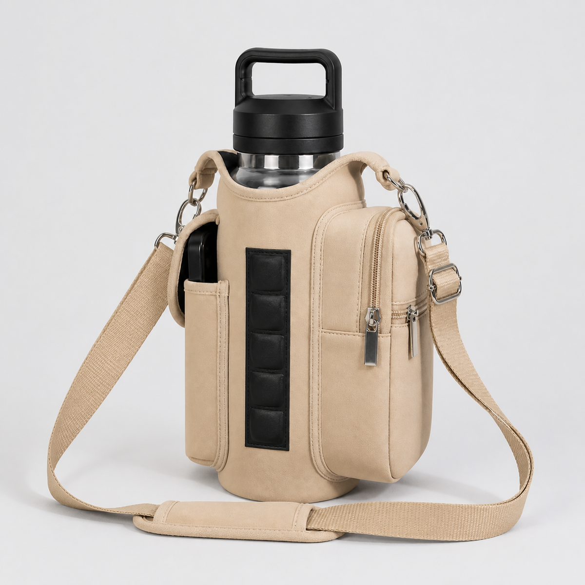 VIVELORA Magnetic Gym Bottle Bag