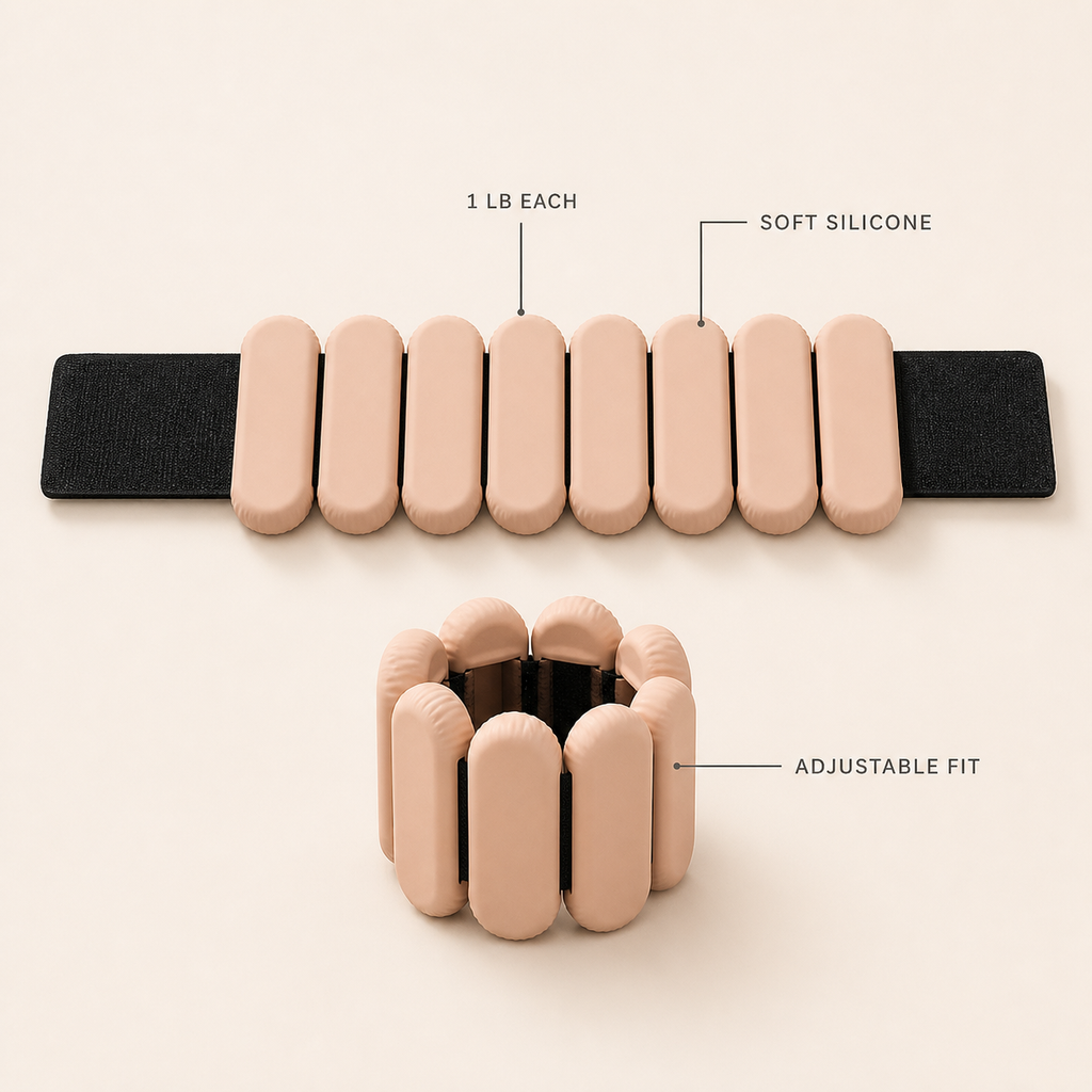 VIVELORA Sculpt Wrist + Ankle Weights