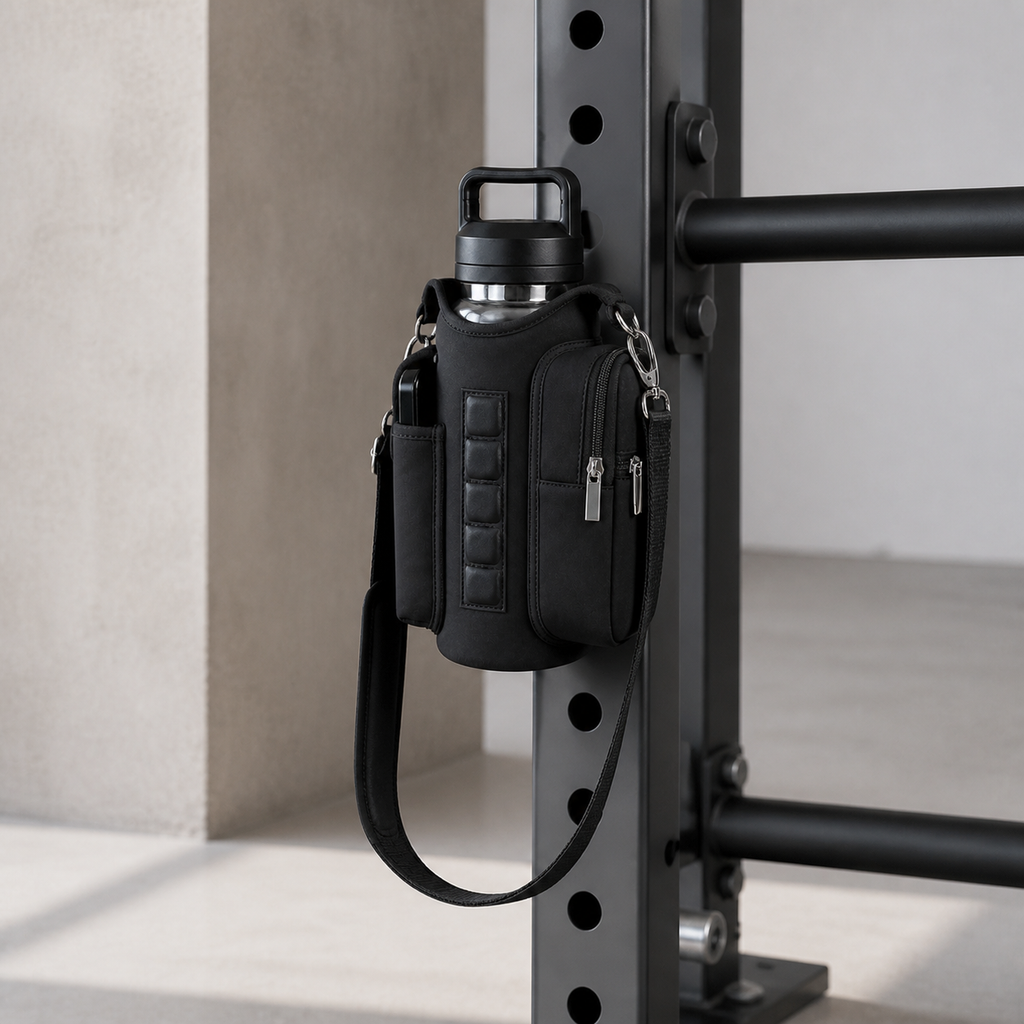 VIVELORA Magnetic Gym Bottle Bag